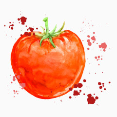 手绘番茄
