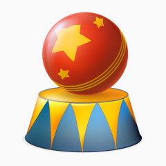 卡通马戏团球表演器材