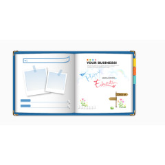 文化墙矢量素材