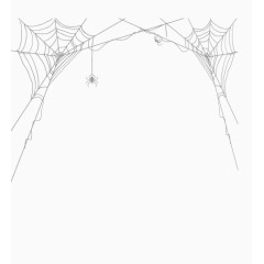 蛛蛛网效果