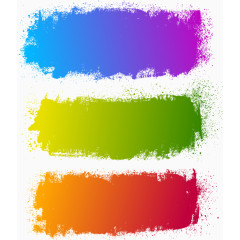 炫彩渐变色笔刷