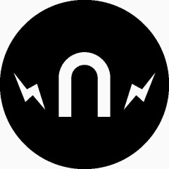 电子商务从磁场保护图标