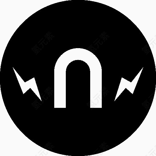 电子商务从磁场保护图标
