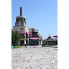 欧式建筑 街道 外景