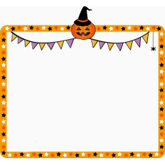 万圣节边框元素