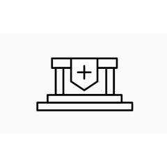 阿尔塔天主教的基督教的教堂天主教的线