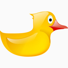 小鸭子广泛的社会Icons