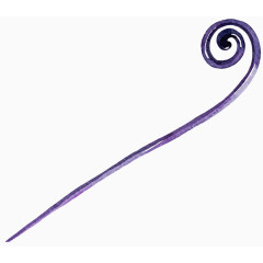 水彩手绘多肉植物木板田园风指示牌PNG