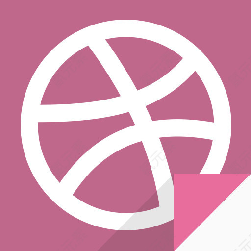 通信DribbbleDribbble标志社交媒体社会网络社会flipicons |卷1