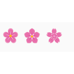 清新花瓣花朵元素