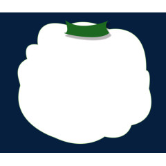 清新卡通云朵产品边框