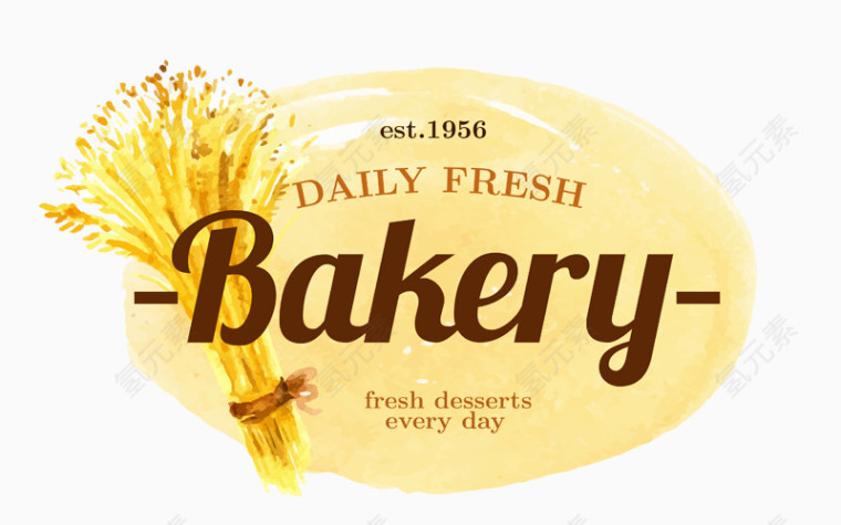 精美黄色蛋黄形logo