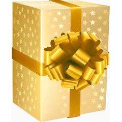 黄色小星星色包装精美立体礼盒