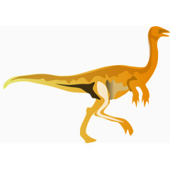 抽象艺术品棕色不动恐龙