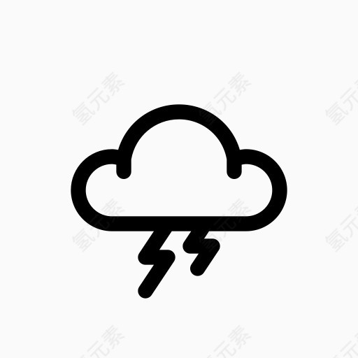 螺栓云预测闪电风暴天气好天气