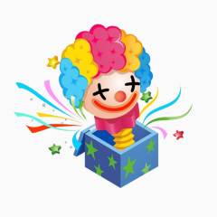 愚人节小丑盒子