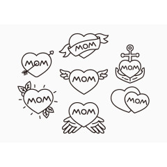 长翅膀的爱心合集