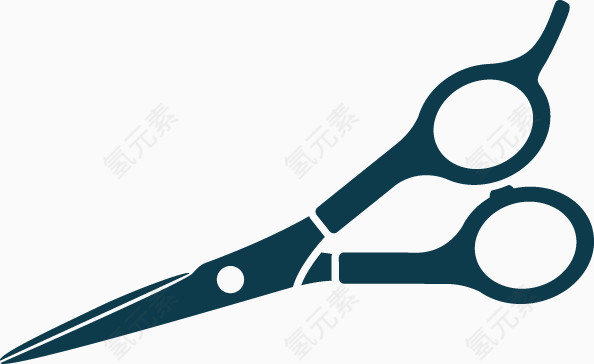 矢量PPT创意设计剪刀图标