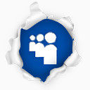 myspace页次?降到?Icons社会Peel第二版
