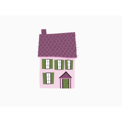 房子卡通矢量元素