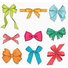 卡通手绘蝴蝶结合集 