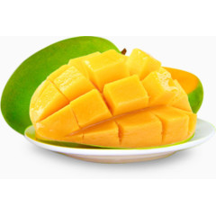 一盘芒果