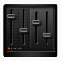 黑色控制面板blackbeauty图标