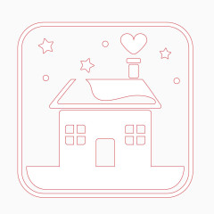 红色圣诞祝福卡片矢量素材