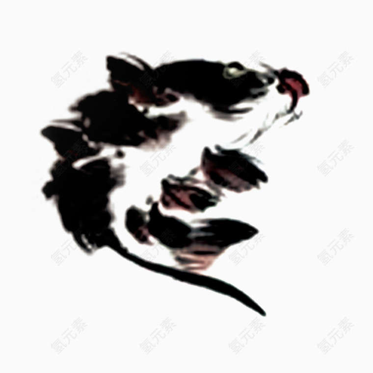 水墨鱼