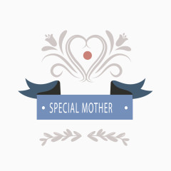 母亲节装饰花纹图案