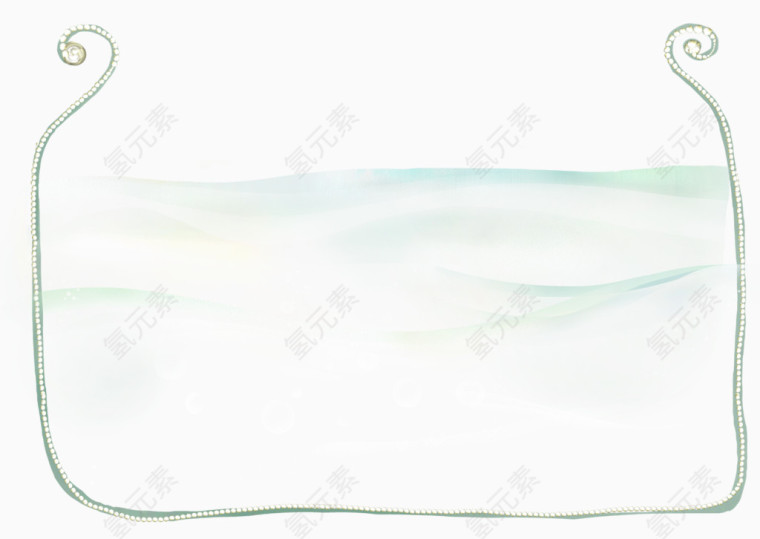 唯美清新水瓶