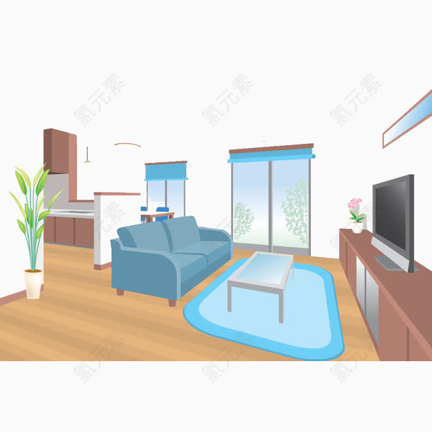 室内场景客厅场景