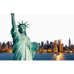 美国景点自由女神像