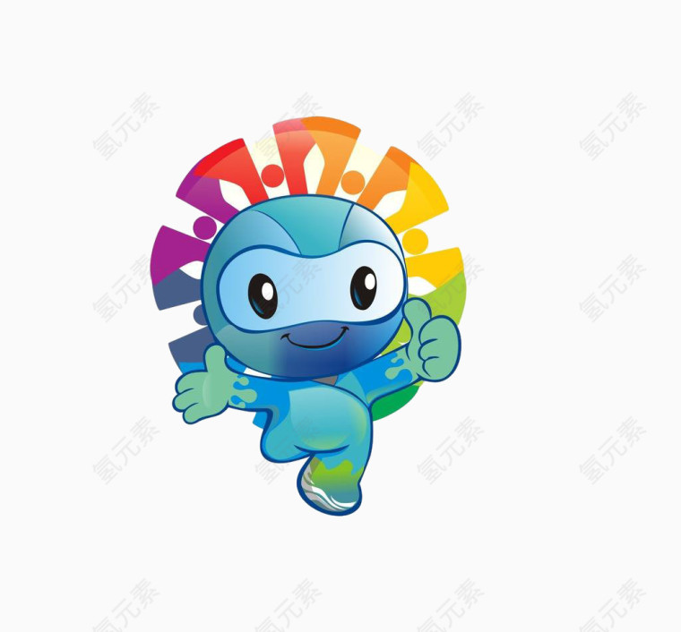 卡通手绘吉祥物
