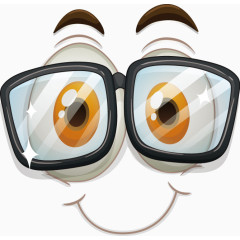 矢量创意设计微笑表情图标