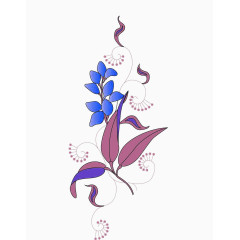 卡通植物花朵花卉免扣图形