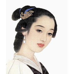 中国画美女
