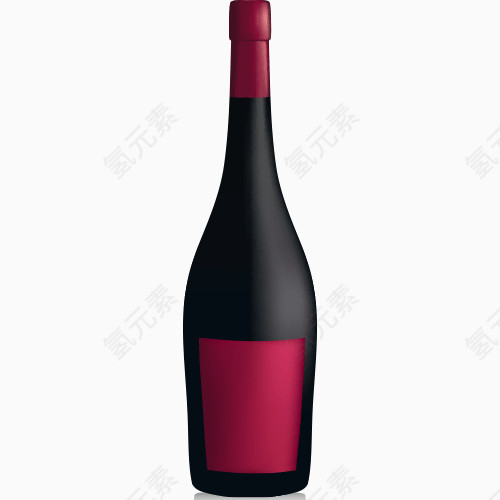 红酒酒瓶素材