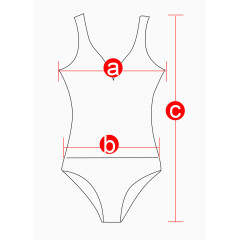 内衣服装线稿衣服测量简笔画线条