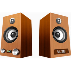 木演讲者wooden-speaker-icons