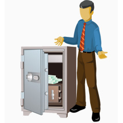 商人与保险柜