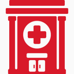 医院红色图标