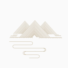 父爱如山父亲节元素