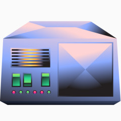 服务器金属图标