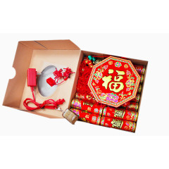 新年春节装饰仿真鞭炮挂件