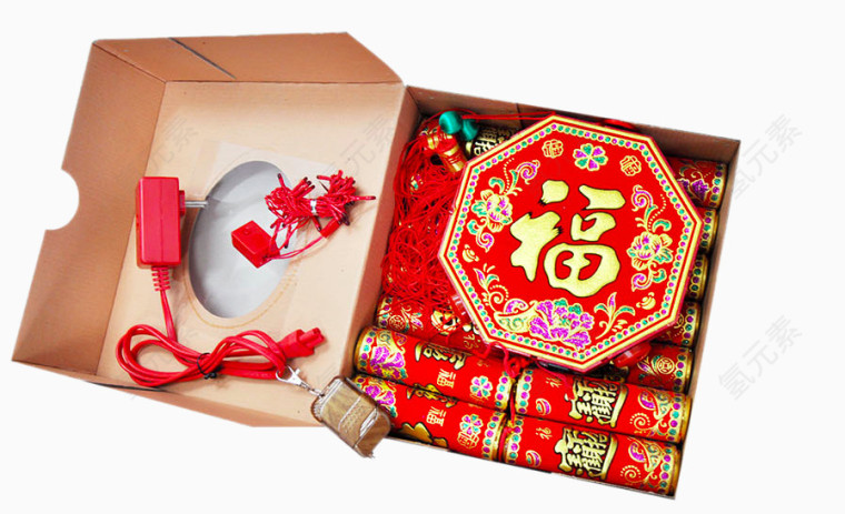 新年春节装饰仿真鞭炮挂件