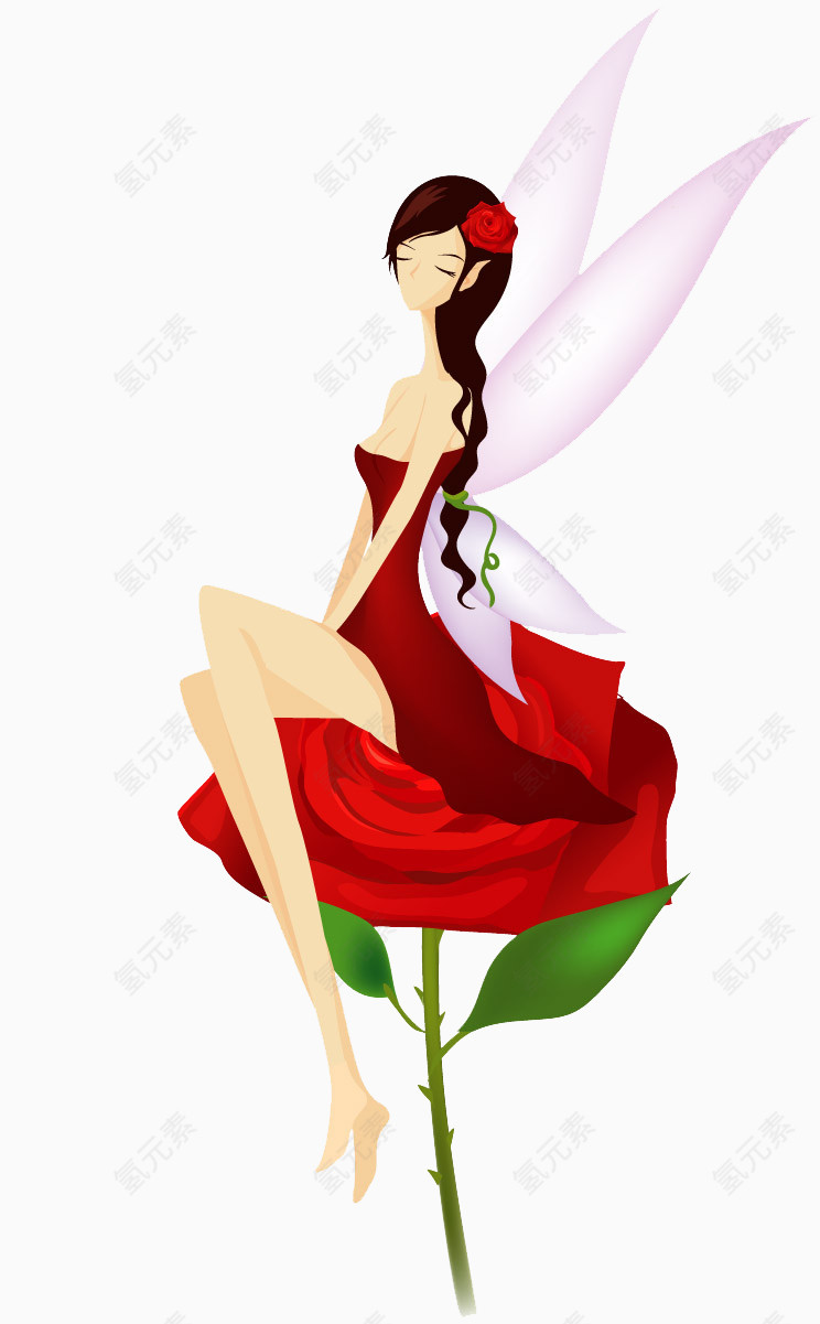 美丽精灵美女