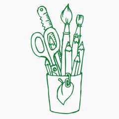 学习 笔筒 开学季