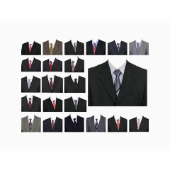 男士衬衫证件照