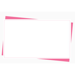 几何叠加边框背景